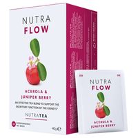NutraFlow Urinary Tract Health Tea - Acerola & Juniper Berry